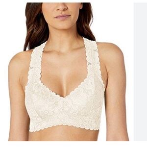 MAE Ivory Lace Bralette Size Medium